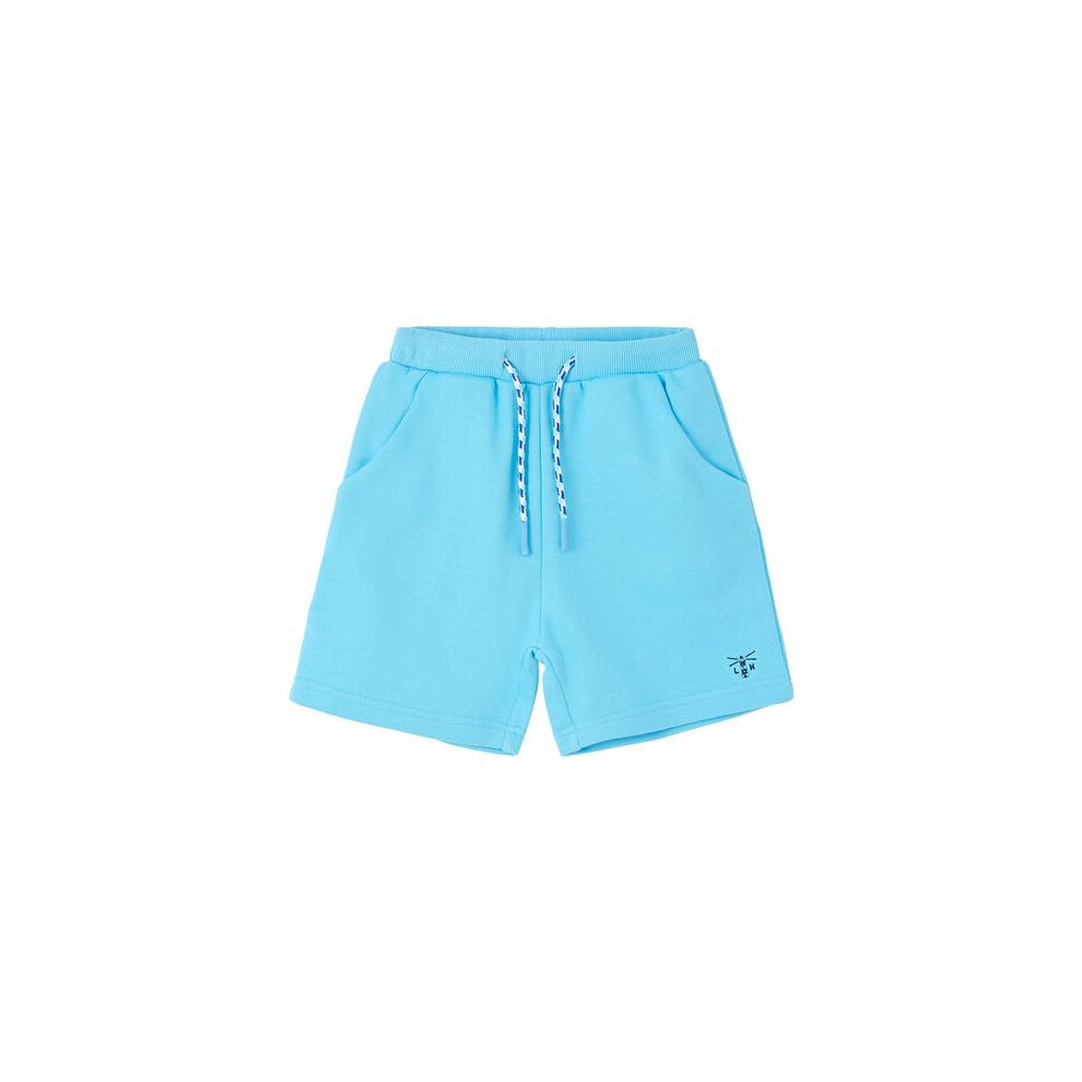 (1-2 Yrs, Blue) LightHouse Boys Louie Jersey Shorts - Kids Cotton Rich Shorts