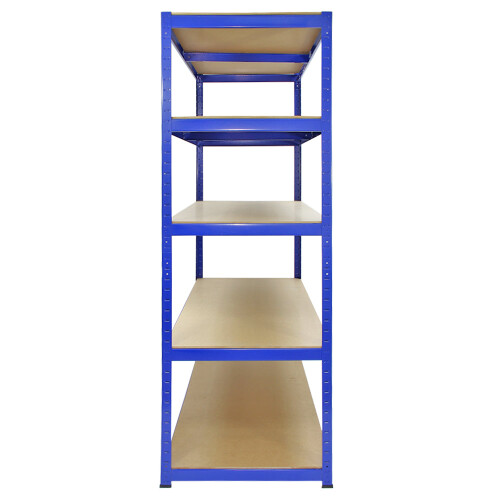 Ράφια αποθήκευσης Monster Racking T-Rax Strong, μπλε, πλάτος 120 cm, βάθος 60 cm, σετ 10 τεμαχίων 2