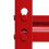 5 Rayonnages Z-Rax Rouges 90cm x 183cm x 45cm 8