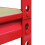 5 Rayonnages Z-Rax Rouges 90cm x 183cm x 45cm 7