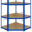 Monster Racking T-Rax Eckregal 90cm L x 45cm B - Blau 5