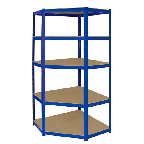 Monster Racking T-Rax Eckregal 90cm L x 45cm B - Blau 1