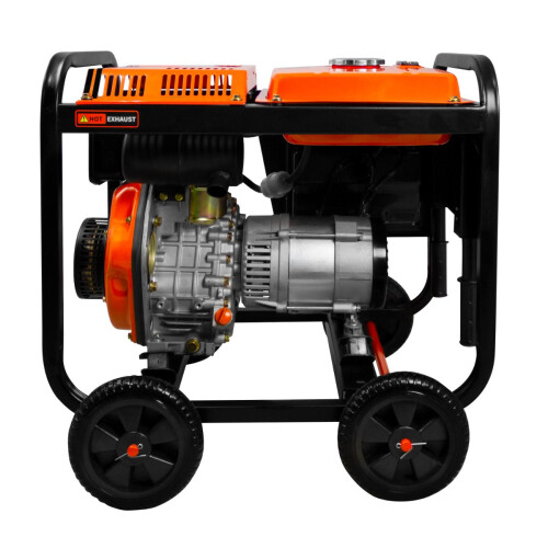 Portable Diesel Generator Open Frame 2kVA 230V Digital Display Single Phase 6HP 2