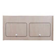 Armario Elevado de Autocaravana Madera Gabinete Caravana sin Acabado 80x35x35cm
