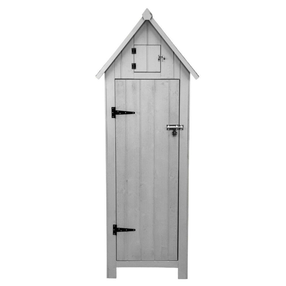 Wooden Garden Storage Shed Tool Cabinet Beach Hut Sentry Box