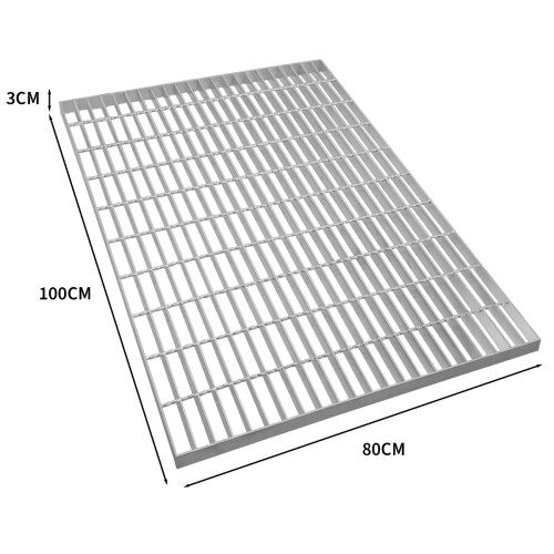Floor Forge Walkway Galvanised Steel Grating Mesh Floor Panel Grid Drain Gutter 2