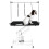 Hydraulic Pet Dog Grooming Table Height Adjustable Bar Black Top 8