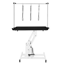 Hydraulische Pet Dog Grooming Tabelle Höhe verstellbare Bar schwarz oben