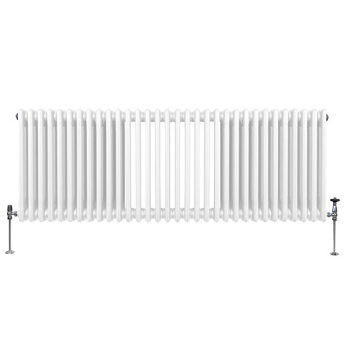 Παραδοσιακό θερμαντικό σώμα 3 στηλών - 600 x 1462 mm - λευκό 1