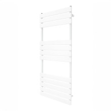 Radiateur S?che-Serviettes Plat 1200 x 500mm Chauffage Salle de Bain Blanc