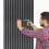 Acoustic Slat Wall Panels x 2 ? Anthracite Grey 6