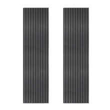 Acoustic Slat Wall Panels x 2 ? Anthracite Grey