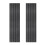 Acoustic Slat Wall Panels x 2 ? Anthracite Grey 1