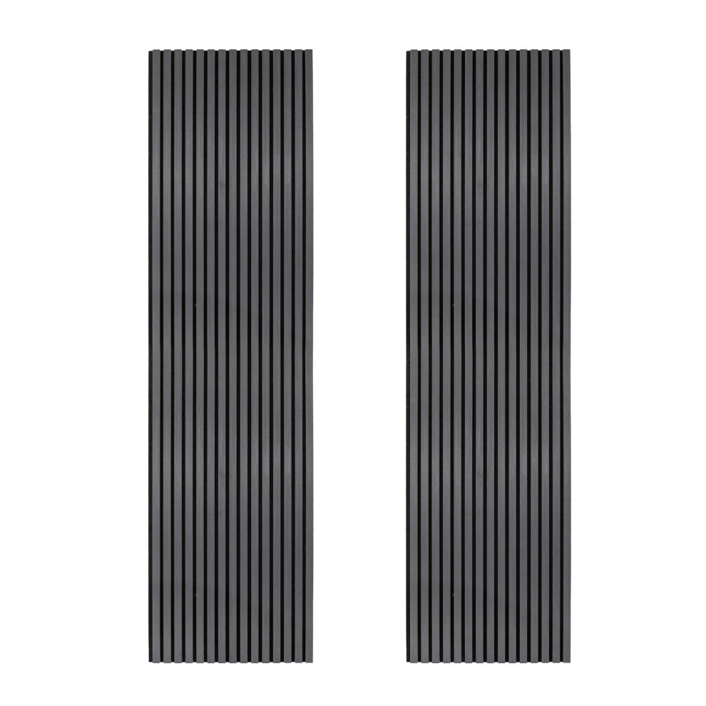 Acoustic Slat Wall Panels x 2 ? Anthracite Grey