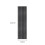 Acoustic Slat Wall Panels x 2 ? Anthracite Grey 5