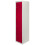 3 x Lockerkast Metaal - Rood - Vierdeurs 5