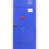 MonsterShop Metal Lockers 3 Doors Steel Flatpack Storage Lockable Gym School Blue – 45cm D 9