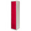 MonsterShop Steel Lockers 6 Doors Lockable Metal Storage Staff Gym Changing Room School Red 5