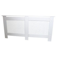 Copritermosifone Copertura Termosifoni e Caloriferi in MDF Bianco 1720mm