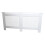 Kryt radiátoru MDF bílý 1720 mm 1