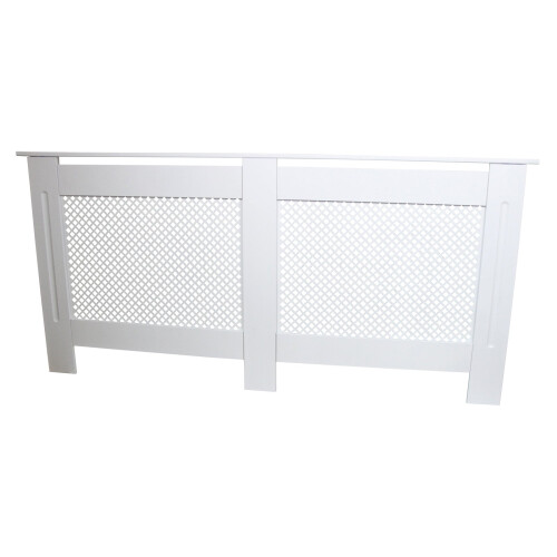 Kryt radiátoru MDF bílý 1720 mm