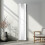 Οβάλ καθρέφτης καλοριφέρ και βαλβίδες - 1800mm x 380mm - Λευκό 9