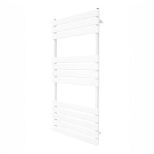 Radiateur S?che-Serviettes Plat 1200 x 600mm Chauffage Salle de Bain Blanc