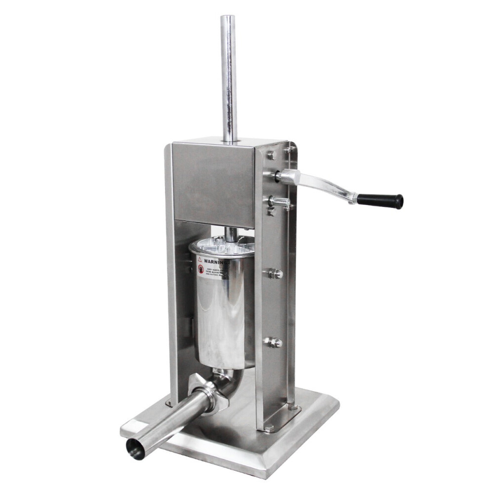 3L Sausage Stuffer Machine, 5 Funnel Sizes, Household and Commercial