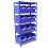 T-RAX ?tag?re Bleu 90cm avec 12 x Poubelles ? Choix Rapide 1
