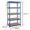 Monster Racking - Rayonnage Q-Rax Bleu M?tal 5