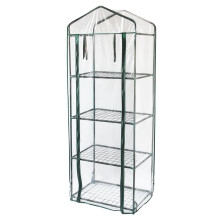 Serre 4 Tier PVC Cover Plastic Kleine Planken groeien huis tuin buiten