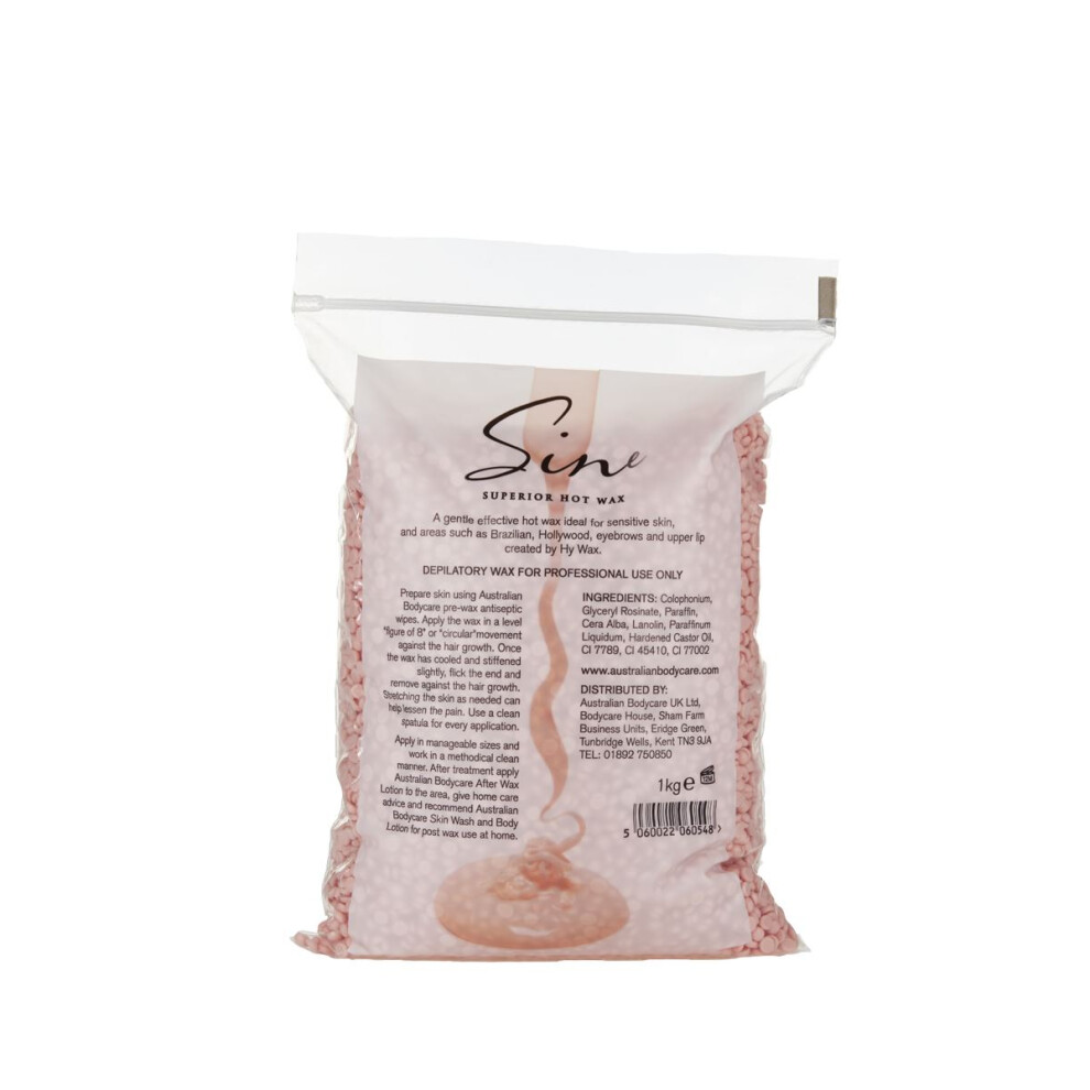 Australian Bodycare Pink Sine Wax - Sensitive 1Kg