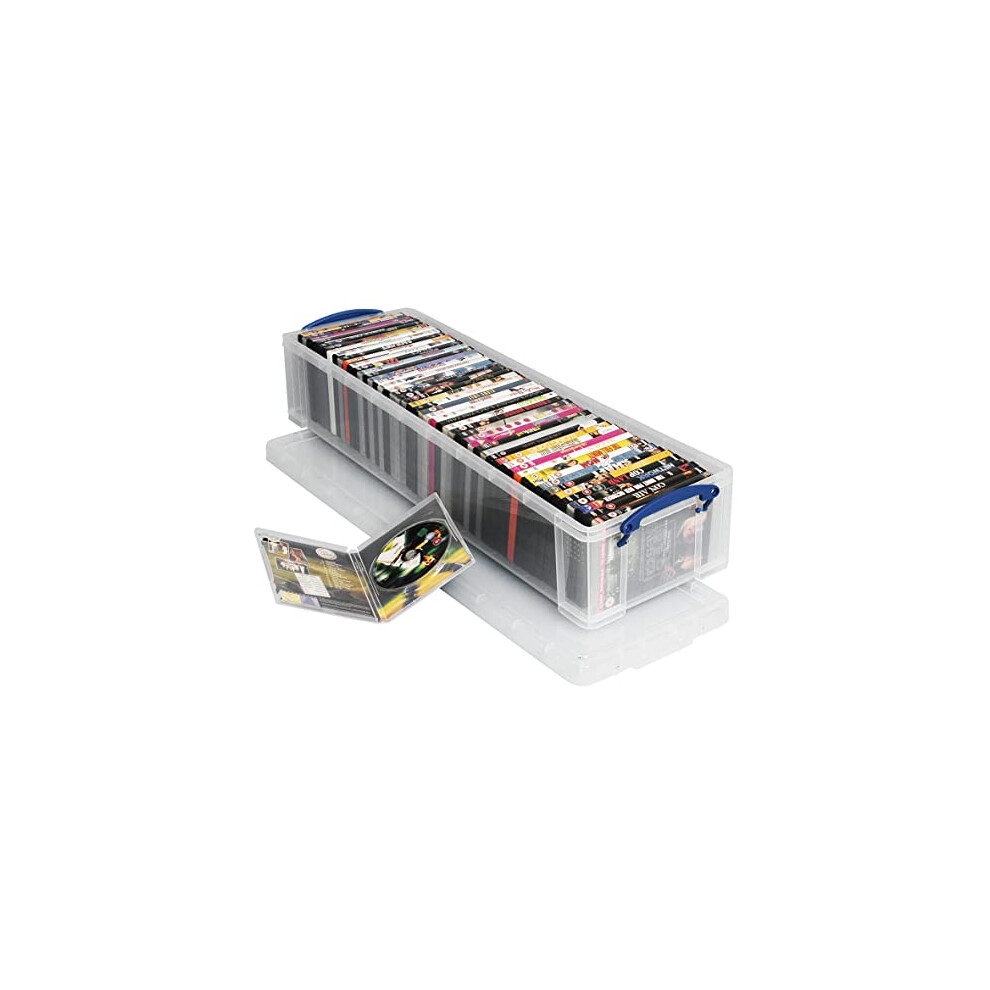 Really Useful Plastic Storage Box 22 Litre Clear