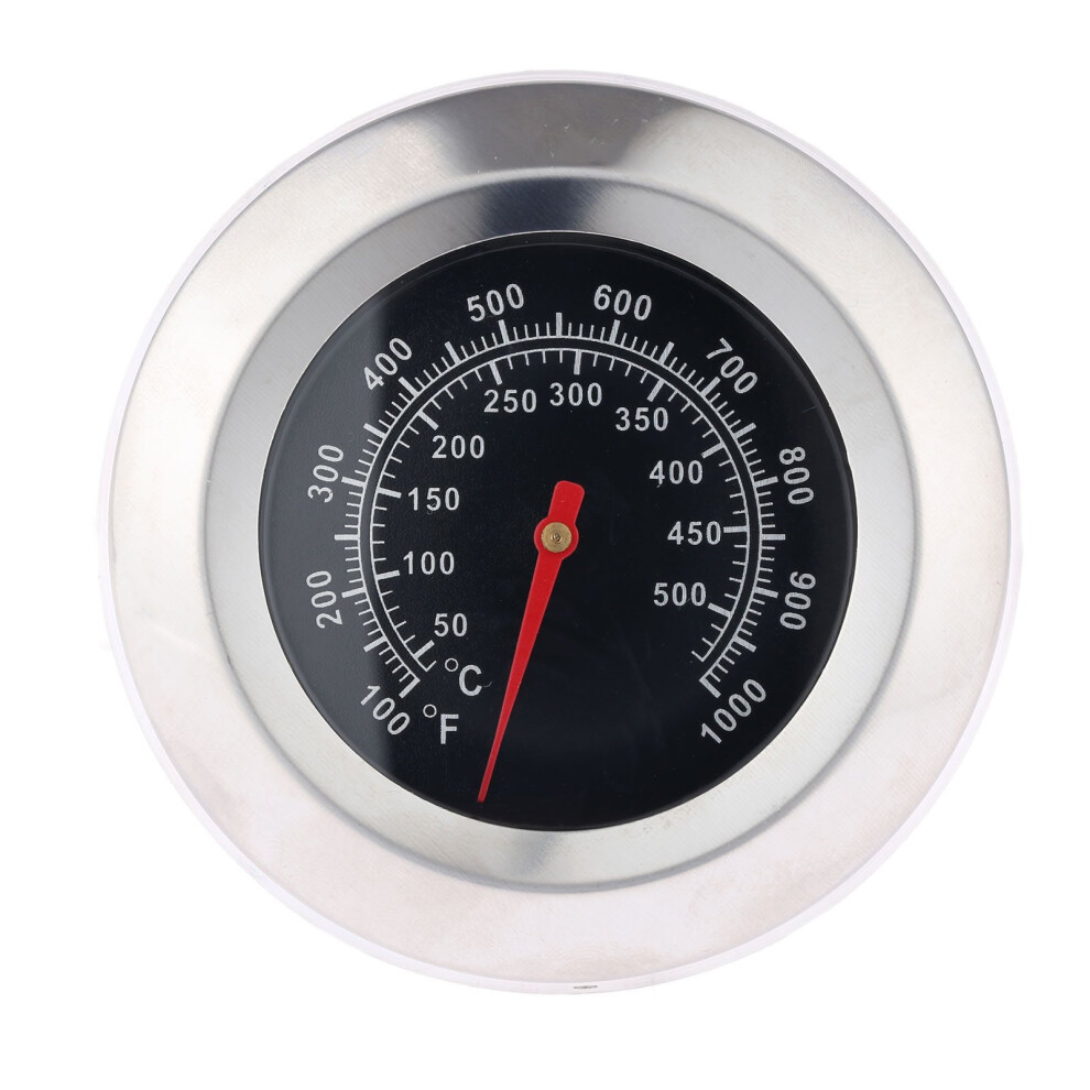 Mtsooning 1Pc 3" BBQ Thermometer Gauge Face 1000F Temperature Barbecue Charcoal Grill Smoker-image-OPC-PG5SH6B-NEW
