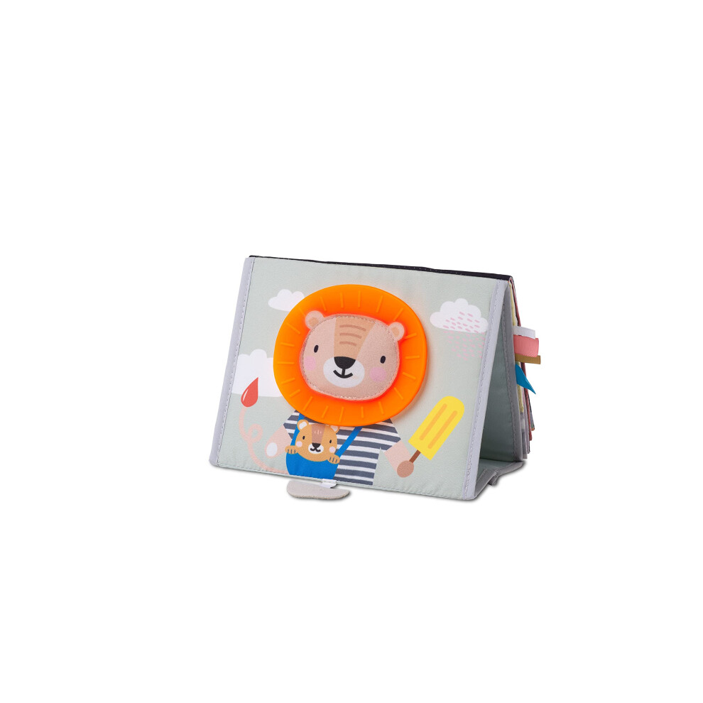 Photos - Other Toys Taf Toys Savannah Tummy-time Newborn Baby Book. Double-sided Sensory Pages Includes Baby Safe Mirror, High Contrast Pictures 