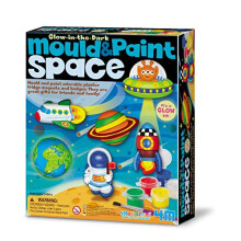 4M 403546 Mould and Paint Glow Space