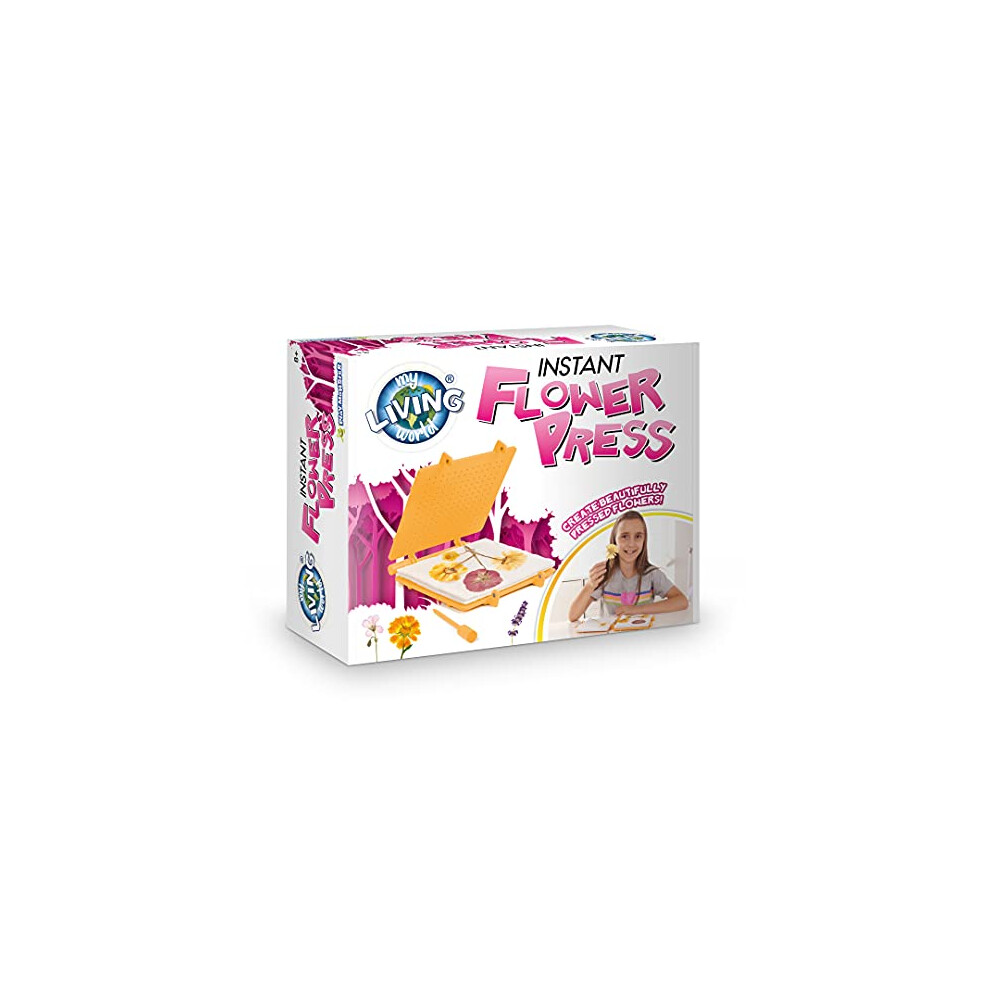 My Living World Yellow Instant Flower Press,