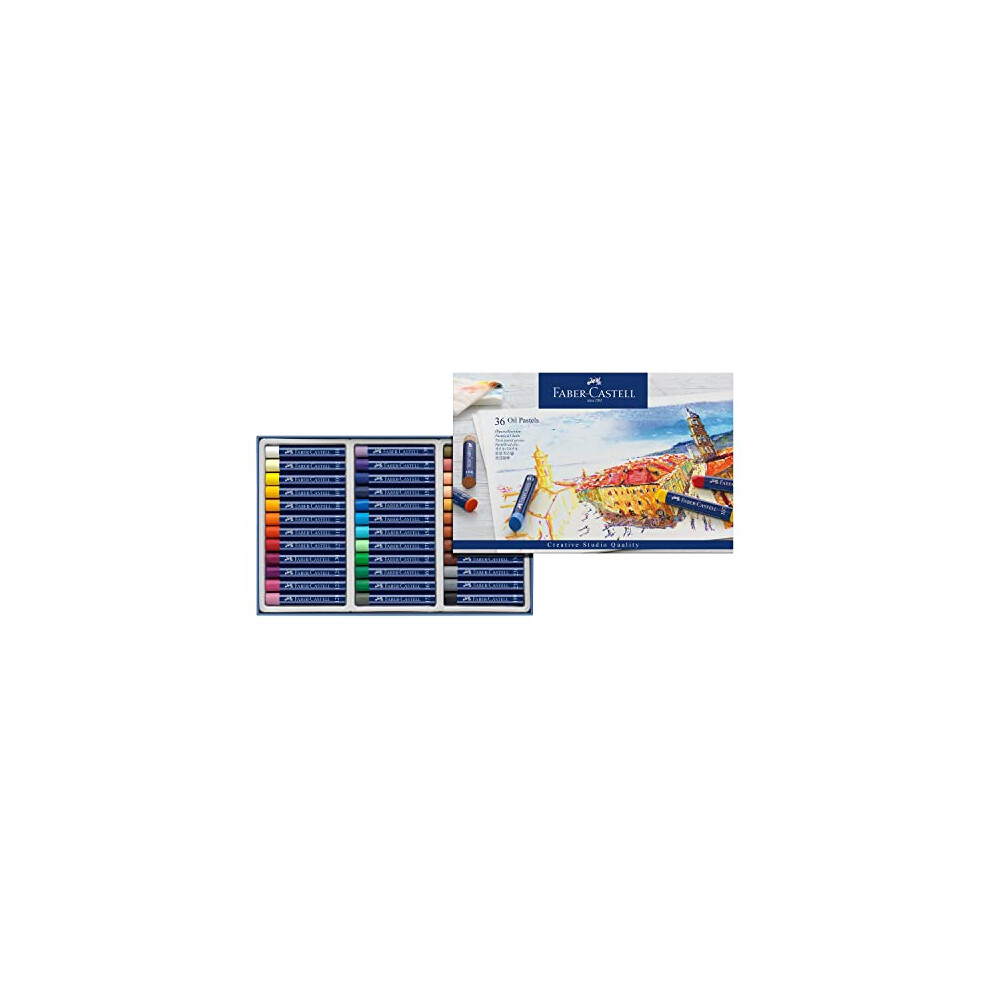 Faber-Castell Creative Studio Oil Pastels Box Of 36