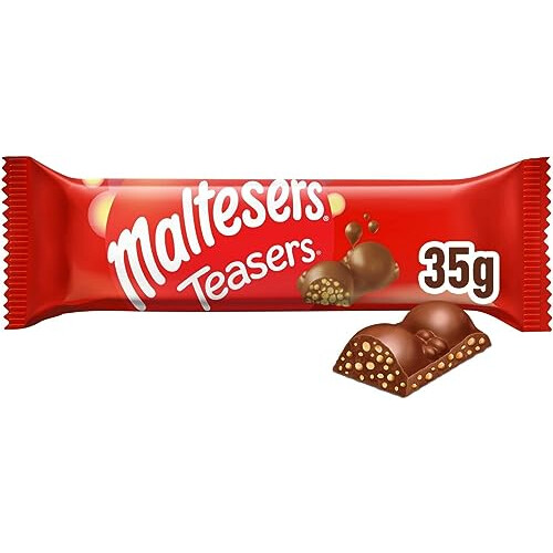 Maltesers Maltesers Teasers Chocolate Bar Bulk Box, 24 x 35g 2