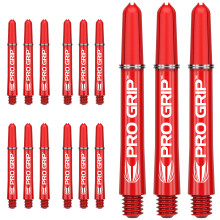 Target Darts 5 x Sets of Red Pro Grip Shaft Short - 15 in Total?