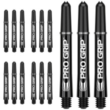 Target Darts 5 x Sets of Black Pro Grip Shaft Medium - 15 in Total?