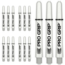 Target Darts 5 x Sets of White Pro Grip Shaft Intermediate - 15 in Total?