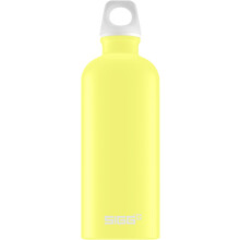 SIGG - Aluminium Water Bottle - Traveller Ultra Lemon - Climate Neutral Certified - Suitable For Carbonated Beverages - Leakproof - Lightweight - BPA