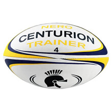 Centurion Nero Trainer Rugby Ball, Yellow, Size 4