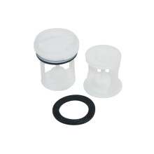 Ariston Hotpoint Indesit Scholtes Washing Machine Filter Kit. Genuine Part Number C00141034