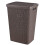 Curver Curver Jute Woven Effect 70% Recycled Rectangular Laundry Hamper 58 Litres ? Peppercorn 1