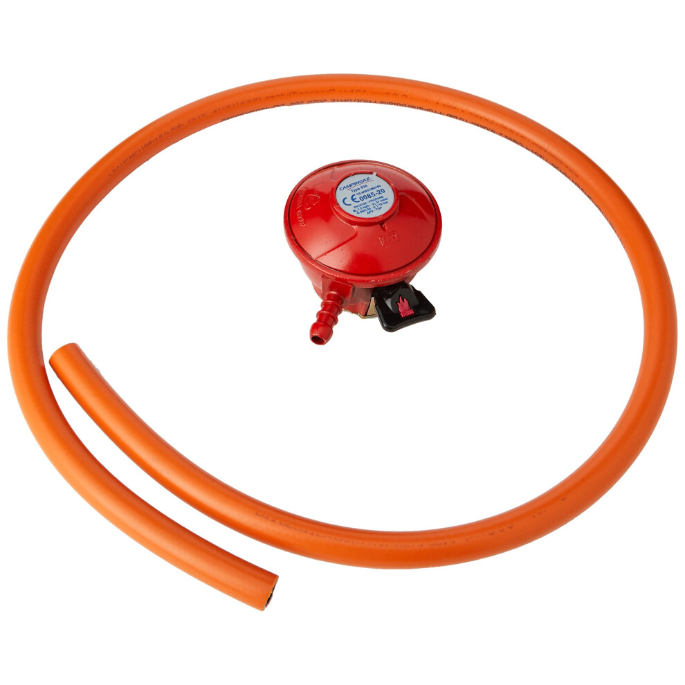 Campingaz Gas Hose & Regulator Kit Propane 37 Mbar For Barbecues