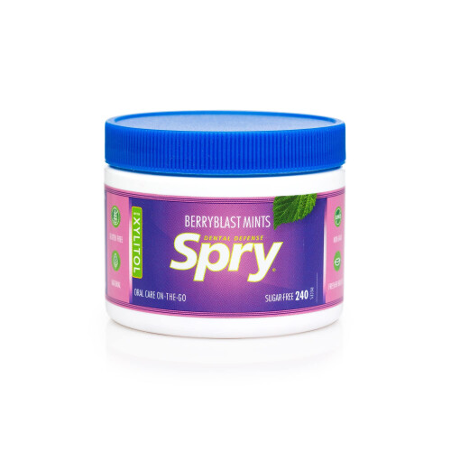 Spry Xylitol Mints, Natural Berry Blast, 240ct 1