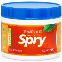 Spry Natural Xylitol Mints, Cinnamon Flavor, 240 Count