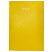 2024-2025 Academic Diary A4 Day to a Page DAP Appointment Mid Year Planner- YELLOW